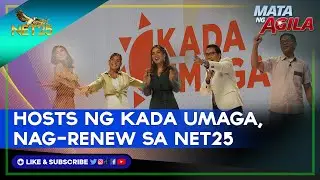 Kada Umaga hosts, nag renew ng kontrata sa NET25