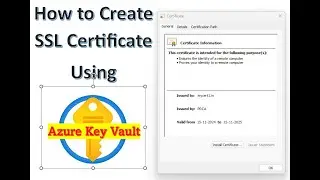 How to Create a CSR in Minutes with Azure Key Vault? #microsoftazure #azure