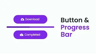 Download Button with Progress Bar in HTML CSS and JavaScript