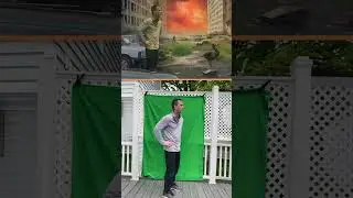 From iPhone to VFX Masterpiece: Green Screen Before/After! 🌟 (Generative AI & After Effects)