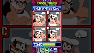 Which Sprite Is REAL? Pizza Tower Edition (5) 