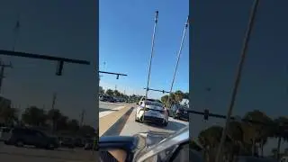 He saw the craziest looking car on the road 😳