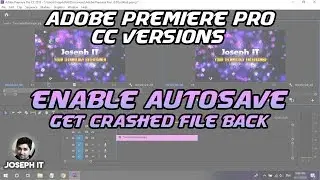 Adobe Premiere Pro | Recover Unsaved project file from a crash