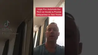 Logic Pro: Automate the Pitch on Vocals to Provide Uniqueness to Your Tracks