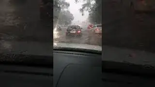 Машины тонут в Челябинске