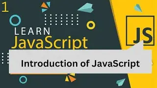 Introduction to JavaScript | JavaScript Tutorial Part 1