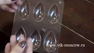 51155 Форма VTK для шоколада МИНИ ЛОТОС КНЕЛЛИ 6 шт