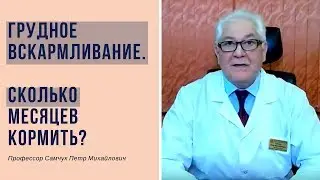 Грудное вскармливание 03. СКОЛЬКО месяцев кормить?