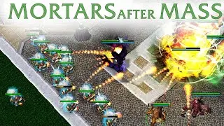 MORTARS straight after mass!  | Footmen Frenzy | W3