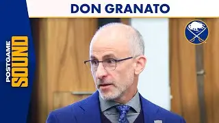 Buffalo Sabres Head Coach Don Granato After 5-2 Win Over Arizona Coyotes