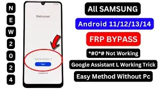 Samsung FRP Unlock 2024 | All Samsung FRP Bypass Adb Enable Fail | Android 11/12/13/14 FRP Remove