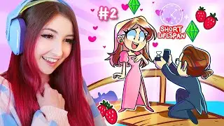 HURRY, PROPOSE!! We dont have much time... 🍓 Short Lifespan Legacy #2 (Sims 4)