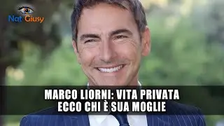 Marco Liorni Vita Privata: Ecco Chi E' Sua Moglie!