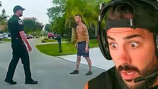 PRO FIGHTER TRIES TO FIGHT 4 POLICE OFFICERS