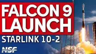 SpaceX Falcon 9 Launches Starlink 10-2