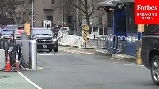 Donald Trumps Motorcade Departs The Manhattan Courthouse Following The E. Jean Carroll Trial