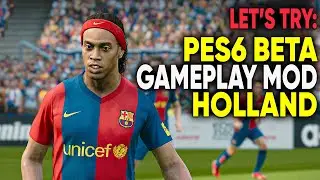 Exclusive First Look: PES 6 Gameplay Mod from Holland for PES 21! (BETA)