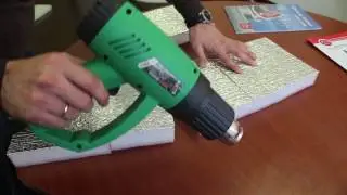 Сварка замков утеплителя Тепофол®. Энергоэффективная технология Тепофол®