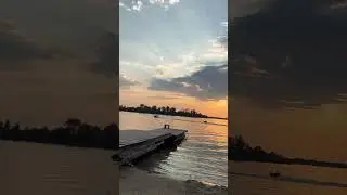 На закате