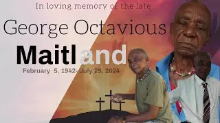 Funeral service for the late George Ovtavious Maitland (Mass Sonny)