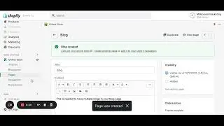 How to add Multiple Blog Post page - Shopify