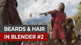 How to Create Beards & Hair in Blender 2/4