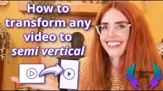 How To Make SEMI VERTICAL Video In Seconds!