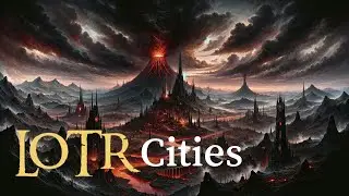 AI Art Middle Earth: 8 Iconic Lord of the Rings Cities | DALL-E 3