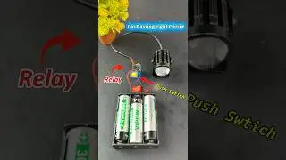 Car Pass Light Circuit Making | DIY Relay Project 