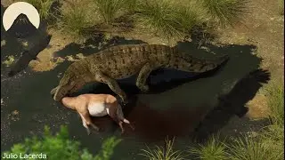 When Giant Land Crocodiles Terrorized the Mammals