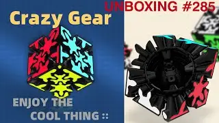 Unboxing №285 QiYi Crazy Gear Cube