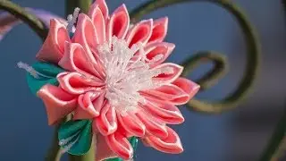 Ободок Канзаши Мастер Класс / DIY Kanzashi