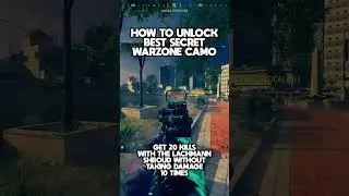 How To Get The BEST CAMO in Warzone #warzone #callofduty