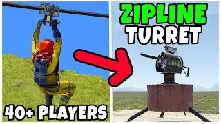 I Hid A Turret Beneath A Zipline And It Paid Out! (Toxic Area)