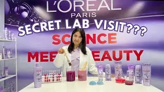 A Day In My Life at the L'Oréal Paris Lab!!! | Heli Ved | AD