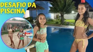 DESAFIO DA PISCINA GIGANTE COM AS MENINAS