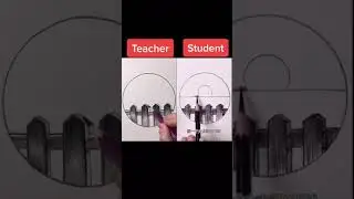 Teacher vs Student drawing challenge 