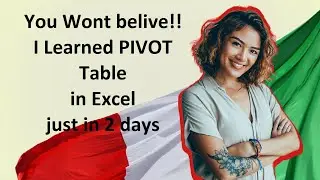 PIVOT Table in Excel in Hindi