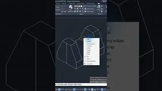 AutoCAD Isometric Drawing Exercise 5s