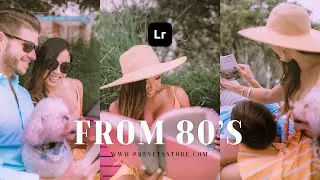 Color Grading from 80's in Lightroom Mobile | Download Professional Presets Free | DNG