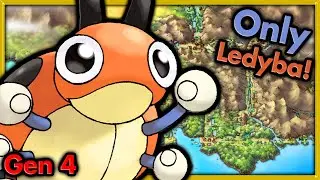 HARDEST CHALLENGE ► Can I Beat Pokemon Heart Gold with ONLY Ledyba? 🔴 Pokemon Challenges