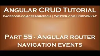 Angular router navigation events