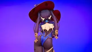 Mona - Back it up 【Genshin/MMD】