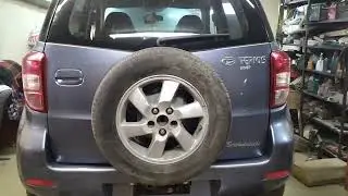 Daihatsu Terios рихтовка задней части.