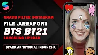 GRATIS FILTER INSTAGRAM - BTS BT21 (FREE .AREXPORT)