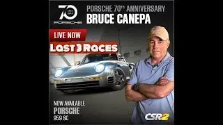 CSR 2 Porsche 70th Anniversary Bruce Canepa Cup