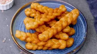 Potato braids: the delicious and beautiful fritters to serve, in ASMR!