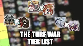 The OFFICIAL Monster Hunter Turf War Tier List - Heavy Wings