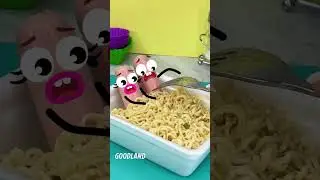 Sausages ATTACK Noodles in Epic Food Fight! 😂 