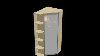 Моделирование шкафа в 3DS Max 2016. Гостиная (Урок №4)